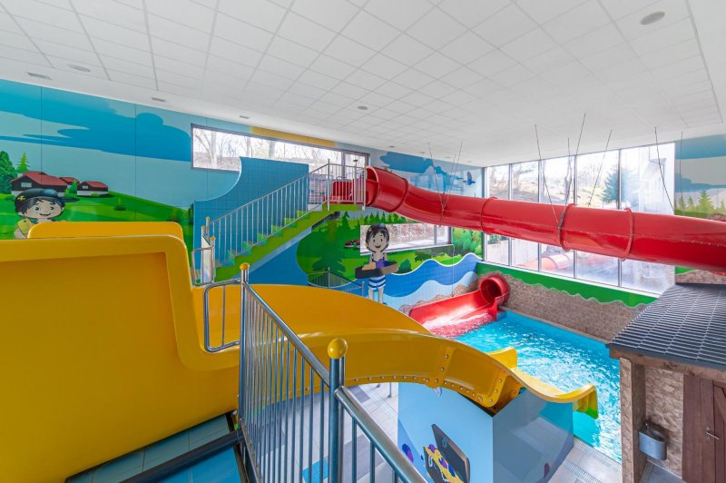 Šmykľavka a tobogán v MiniMe Aqua fun