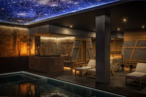 Vnútorný bazén vo Wellness & Relax Zone hotel Sitno 